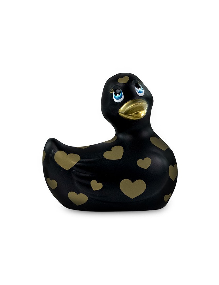 je frotte mon duckie 2.0 | romance de canard vibrant (noir et or)